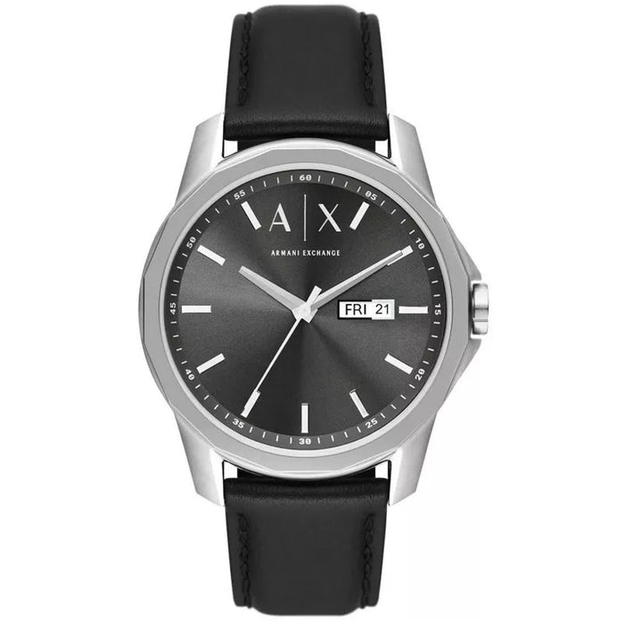 Armani Exchange Men's Classic Black Dial Watch - AX1735