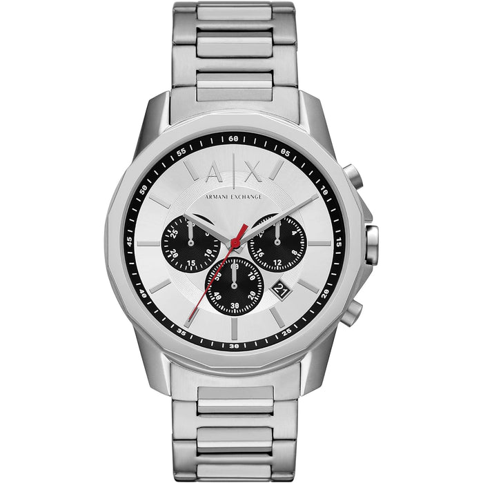 Armani Exchange Men's Classic Silver Dial Watch - AX1742