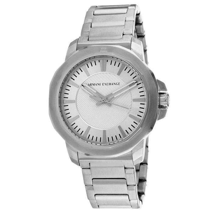 Armani Exchange Men's Classic Silver Dial Watch - AX1900