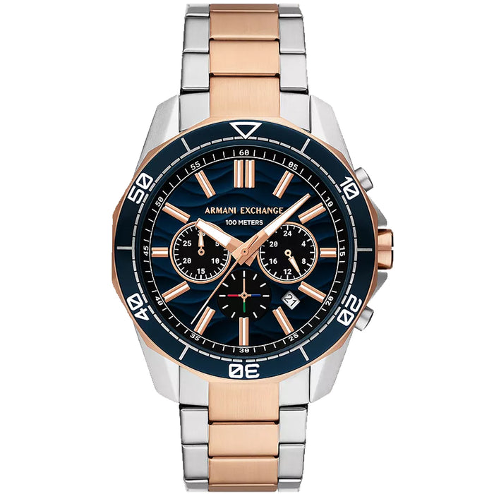 Armani Exchange Men's Spencer Black Dial Watch - AX1965