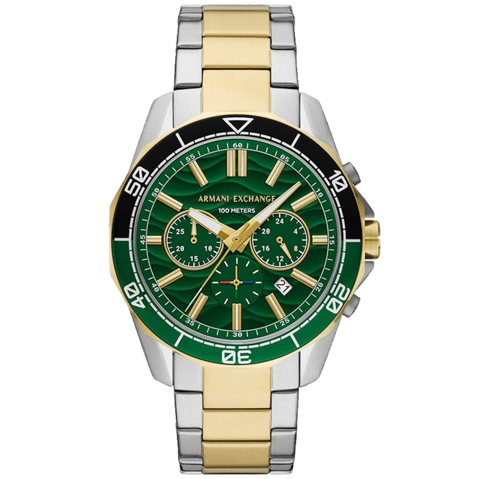 Armani Exchange Men's Spencer Green Dial Watch - AX1966