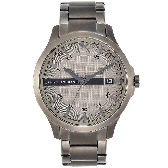 Armani Exchange Men's Hampton Light grey Dial Watch - AX2194
