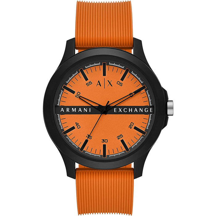 Armani Exchange Men's Classic Orange Dial Watch - AX2432