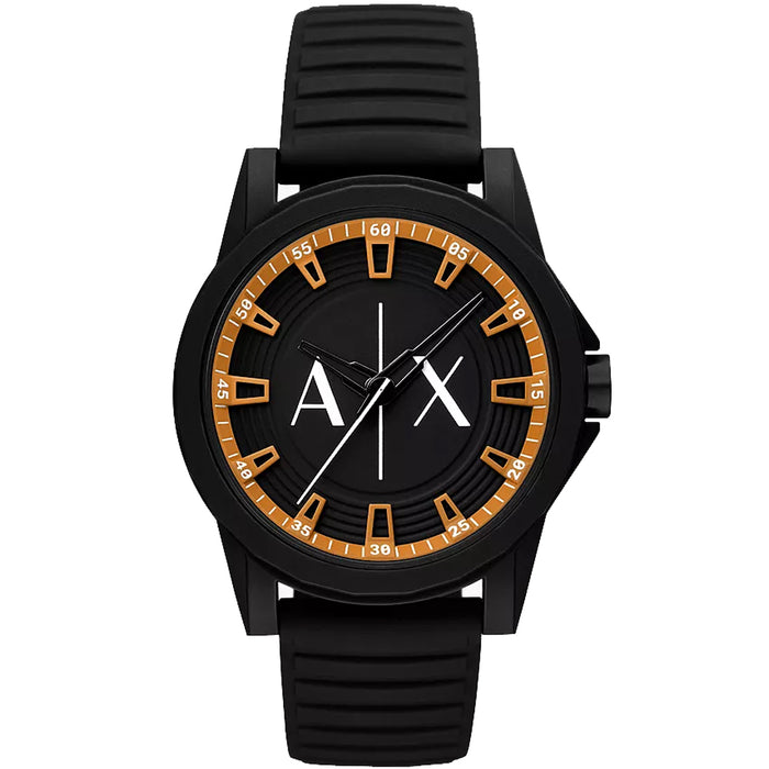 Armani Exchange Men's Outerbanks Black Dial Watch - AX2536