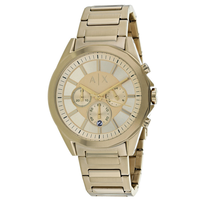 Armani Exchange Men's Classic Gold Dial Watch - AX2602