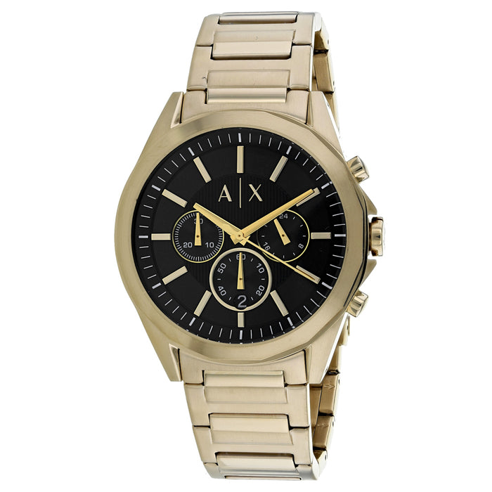 Armani Exchange Men's Classic Black Dial Watch - AX2611