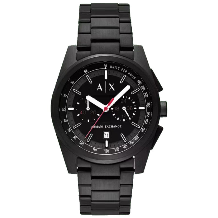 Armani Exchange Men's Parker Black Dial Watch - AX2864