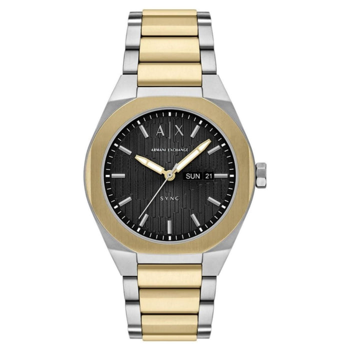 Armani Exchange Men's Sync Black Dial Watch - AX4298