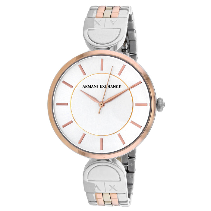 Armani Exchange Women's Classic Silver Dial Watch - AX5381