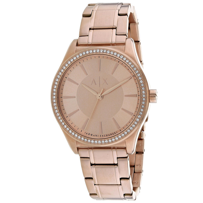Armani Exchange Women's Nicolette Rose gold Dial Watch - AX5442I