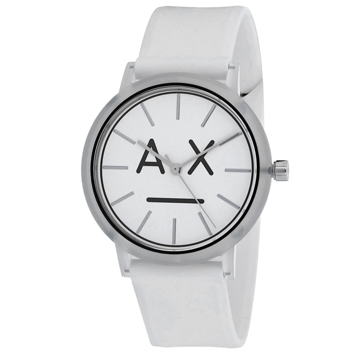 Armani Exchange Women's Classic White Watch - AX5557