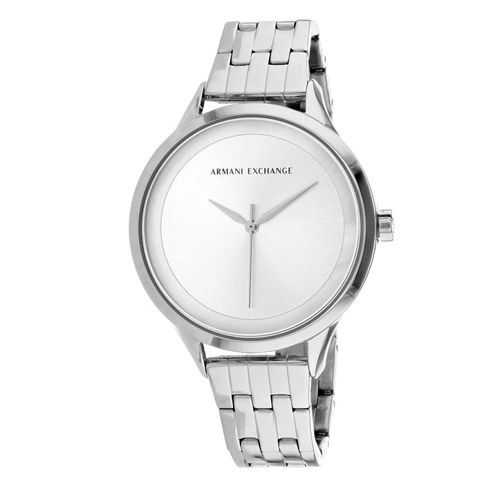 Armani Exchange Women's Classic Silver Dial Watch - AX5600