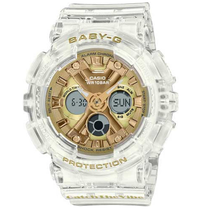 Casio Women's Classic Gold Dial Watch - BA130CVG-7A