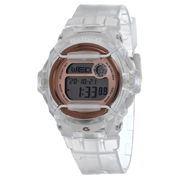 Casio Women's Baby G Rose Gold Dial Watch - BG169G-7B