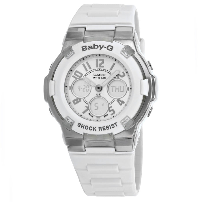 Casio Women's Baby-G White Dial Watch - BGA110-7B