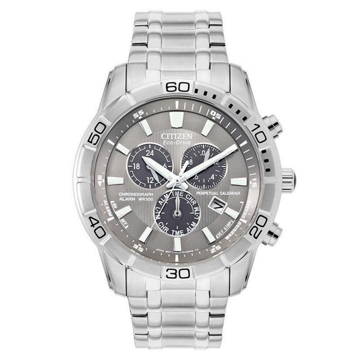Citizen Men's Brycen Grey Dial Watch - BL5450-54H
