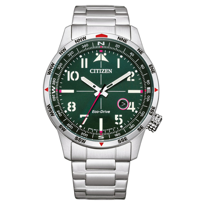 Citizen Men's Weekender Green Dial Watch - BM7551-50X