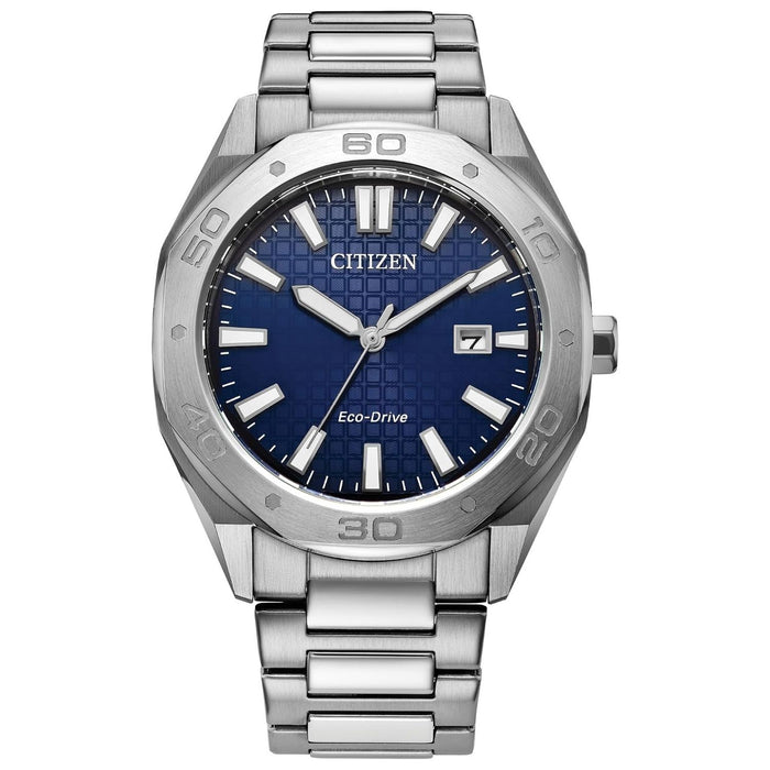 Citizen Men's Eco-Drive Blue Dial Watch - BM7630-80L