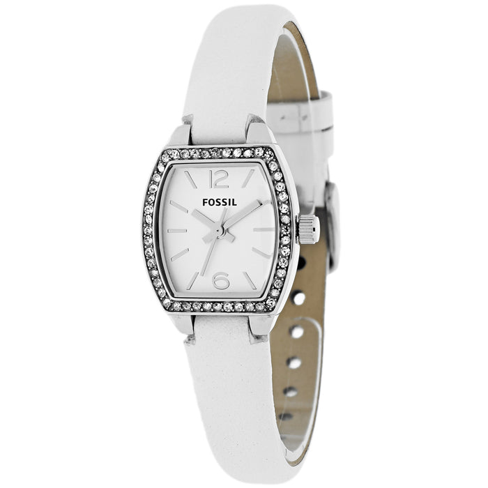 Fossil Women's Classic Silver Dial Watch - BQ1211