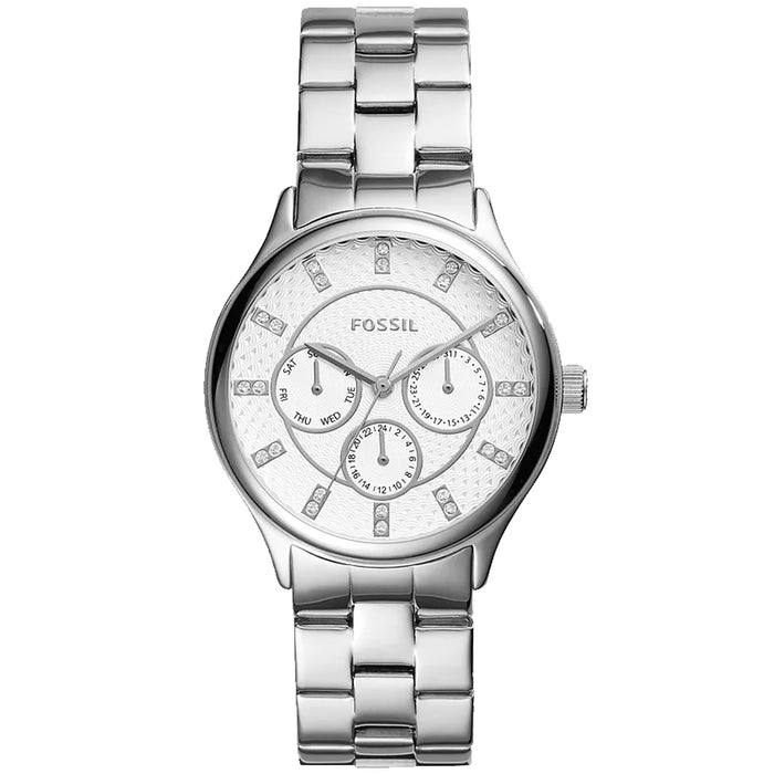 Fossil Women's Modern Sophisticate Silver Dial Watch - BQ1560