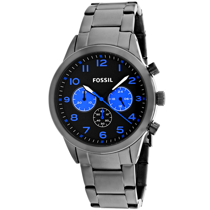Fossil Men's Classic Black Dial Watch - BQ2124