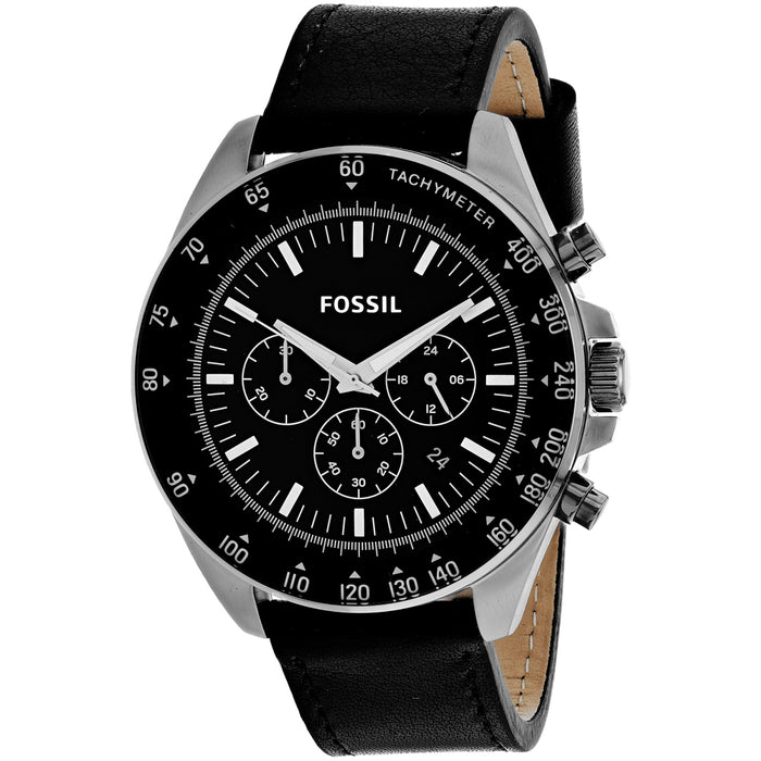 Fossil Men's Classic Black Dial Watch - BQ2170