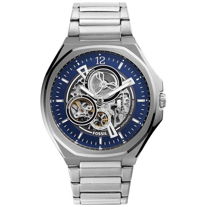 Fossil Men's Evanston Blue Dial Watch - BQ2620