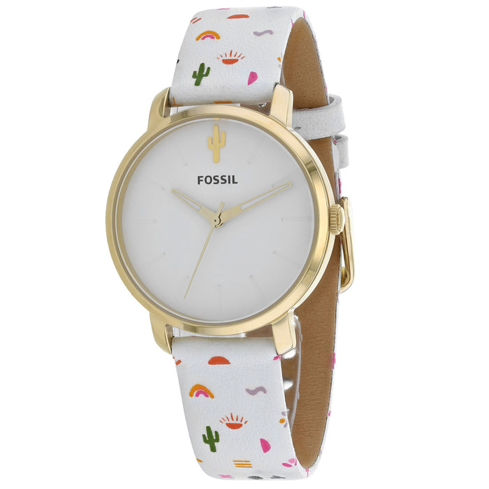 Fossil Women's Lexie White Dial Watch - BQ3625