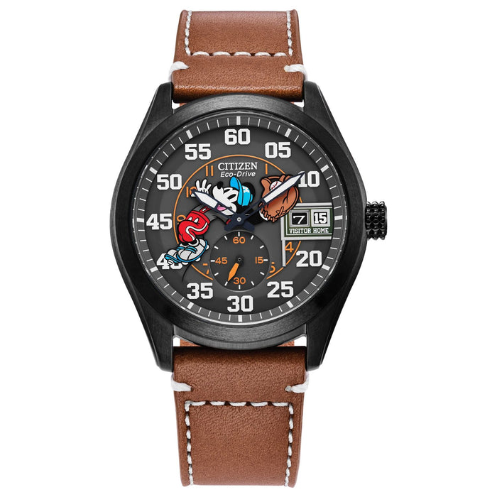 Citizen Men's Disney Black Dial Watch - BV1089-05W
