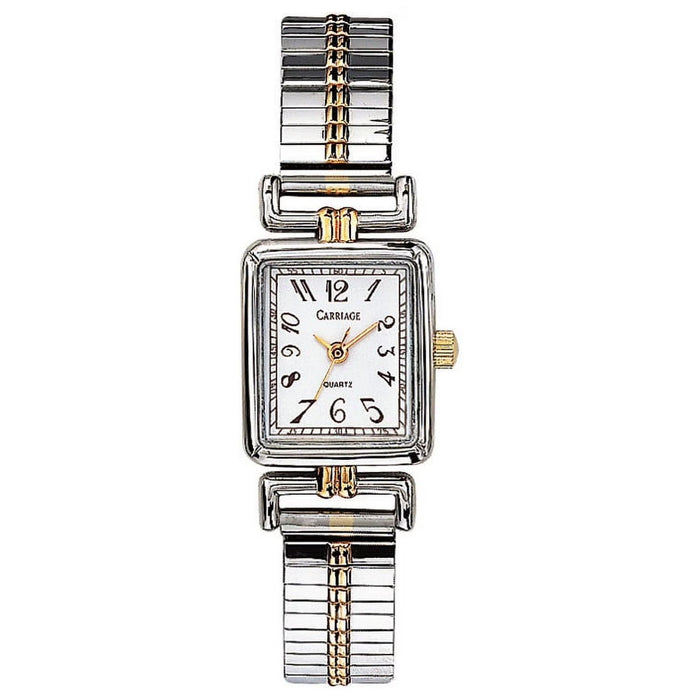 Timex Women's Carriage White Dial Watch - C2A971