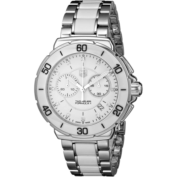 Tag Heuer Women's Formula 1 White Dial Watch - CAH1211.BA0863