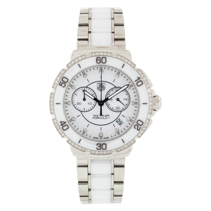 Tag Heuer Women's Formula 1 White Dial Watch - CAH1213.BA0863