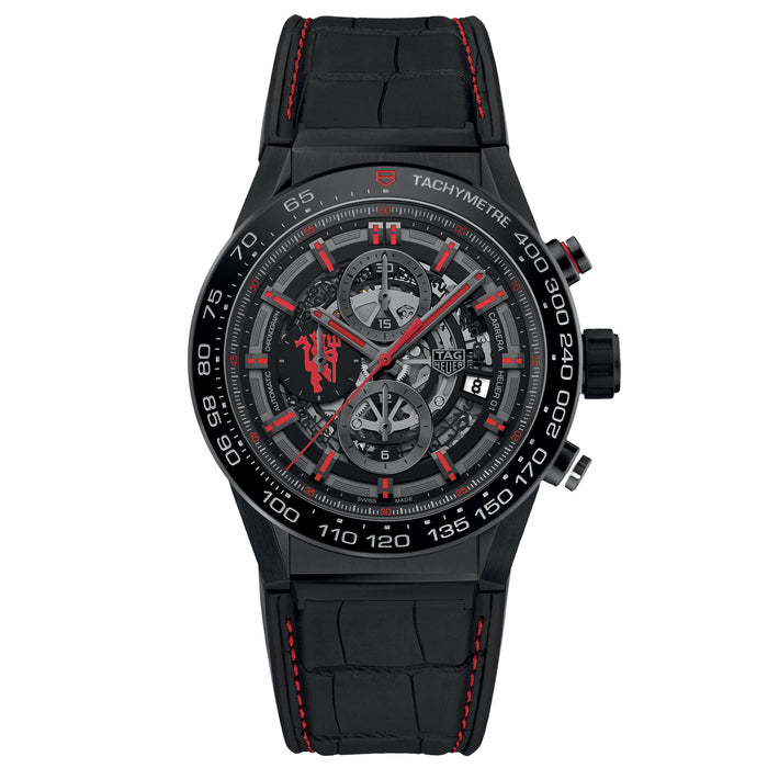 Tag Heuer Men's Carrera Black Dial Watch - CAR2A1J.FC6400