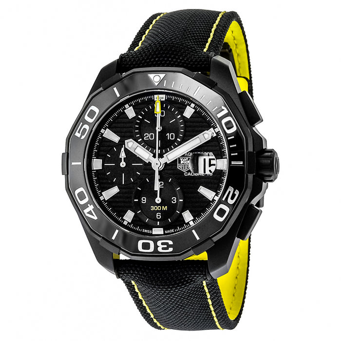Tag Heuer Men's Aquaracer Black Dial Watch - CAY218A.FC6361