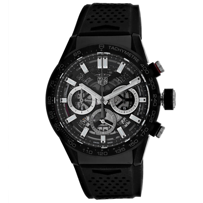 Tag Heuer Men's Carrera Calibre Black Dial Watch - CBG2016.FT6143