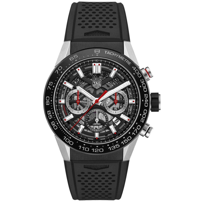 Tag Heuer Men's Carrera Black Dial Watch - CBG2A10.FT6168
