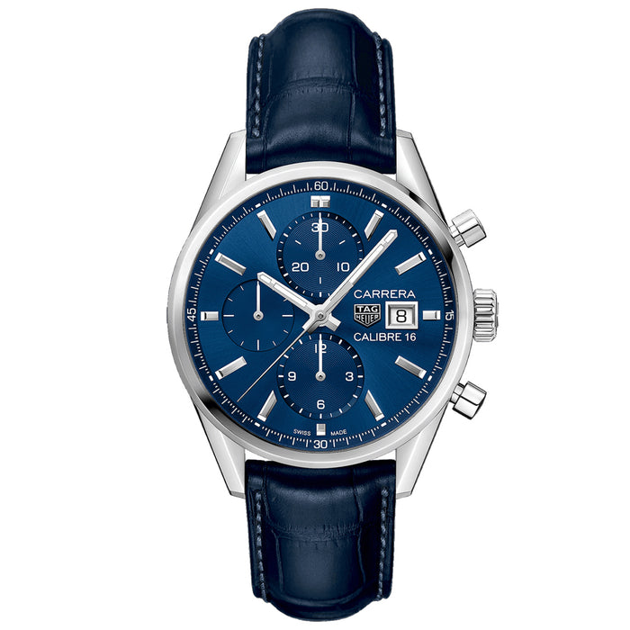 Tag Heuer Men's Carrera Calibre  Blue Dial Watch - CBK2112.FC6292