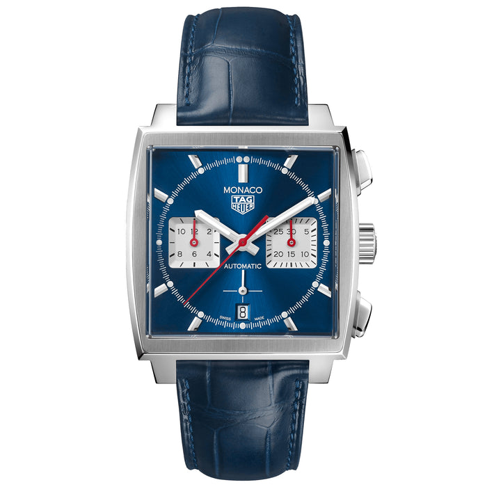 Tag Heuer Men's Monaco Blue Dial Watch - CBL2111.FC6453