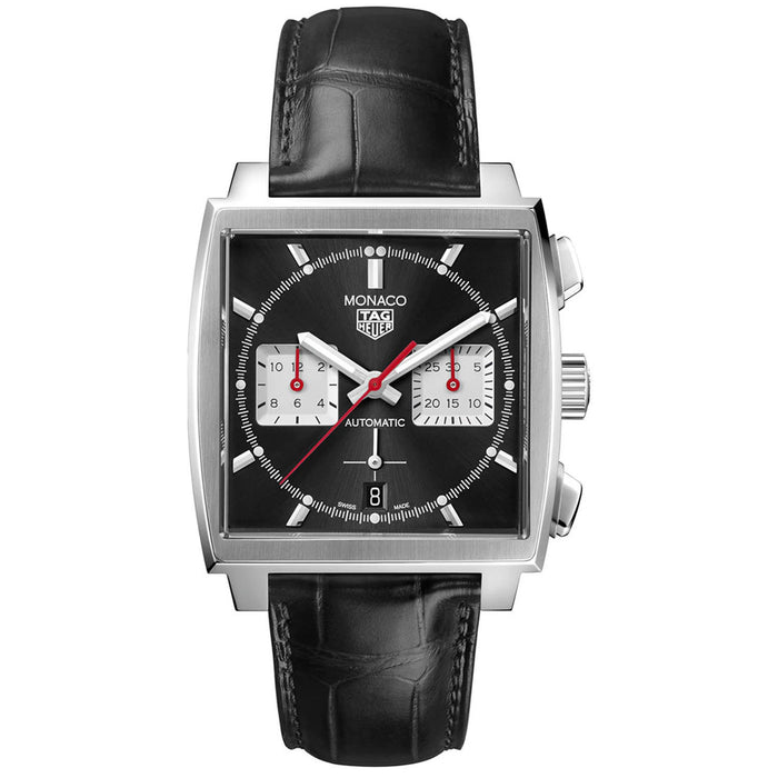 Tag Heuer Men's Monaco Black Dial Watch - CBL2113.FC6177