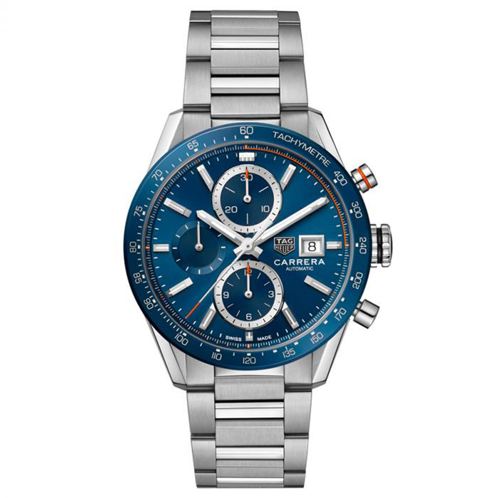 Tag Heuer Men's Carrera Blue Dial Watch - CBM2112.BA0651