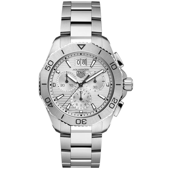 Tag Heuer Men's Aquaracer Silver Dial Watch - CBP1111.BA0627