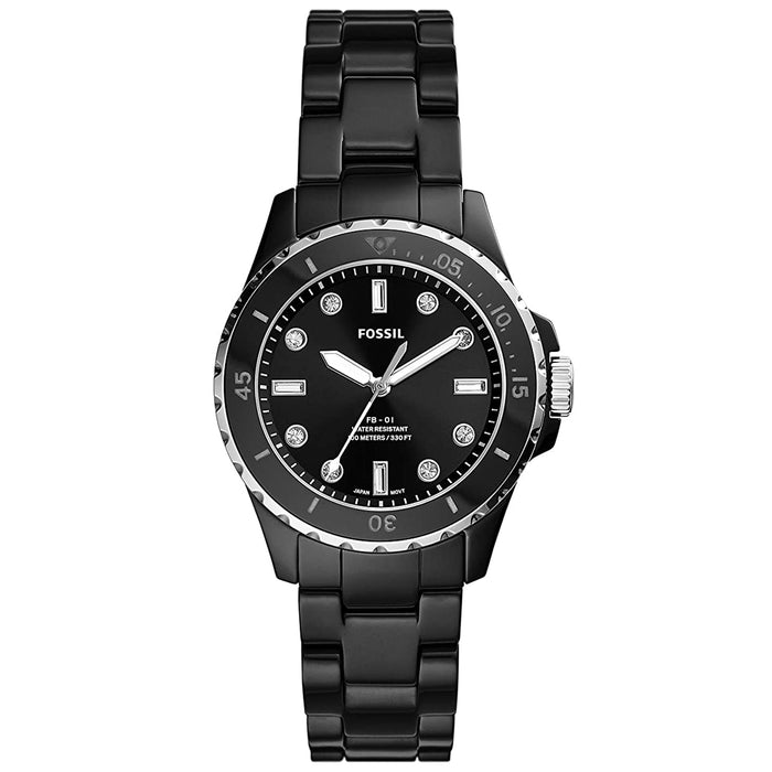 Fossil Women's FB-01 Black Dial Watch - CE1108