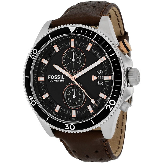 Fossil Men's Wakefield Black Dial Watch - CH2944