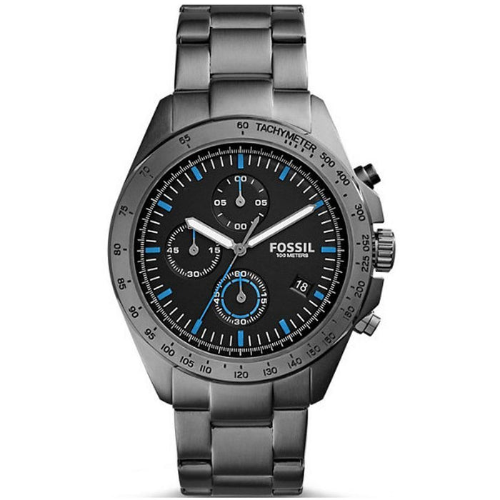 Fossil Men's Classic Black Dial Watch - CH3047