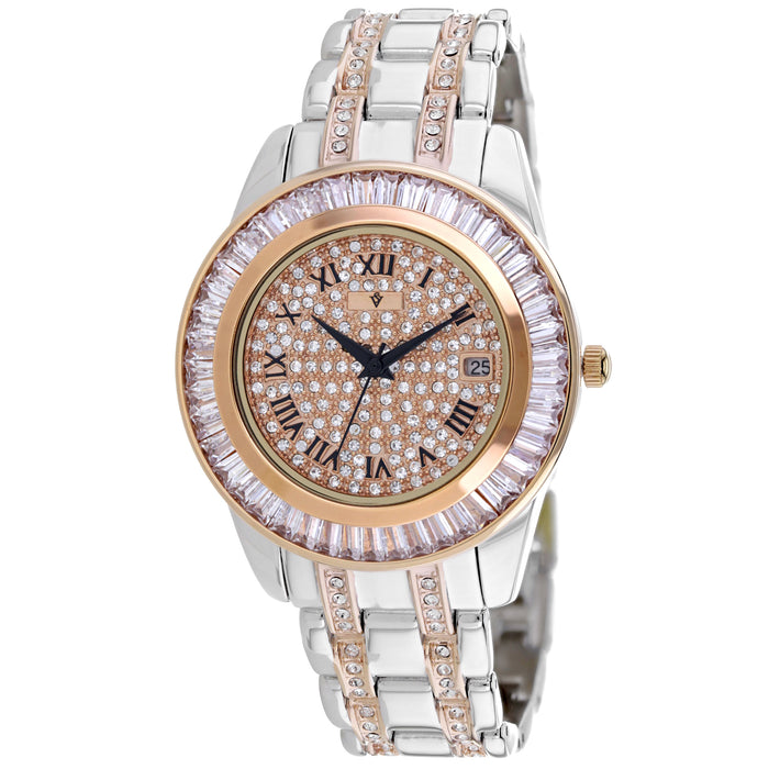 Christian Van Sant Women's Stella Rose Gold Dial Watch - CV0472