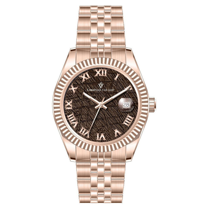 Christian Van Sant Men's Stellar Black Dial Watch - CV0706