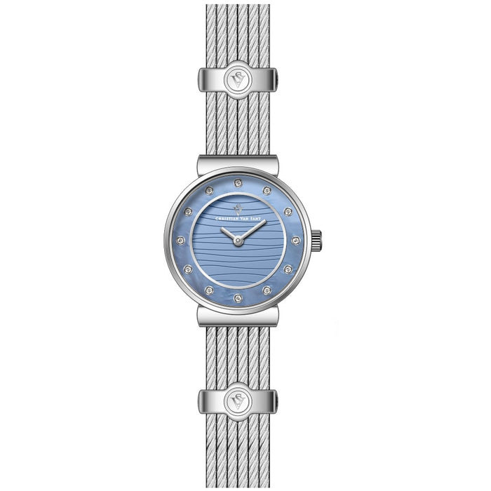 Christian Van Sant Women's Cavo Blue Dial Watch - CV1295