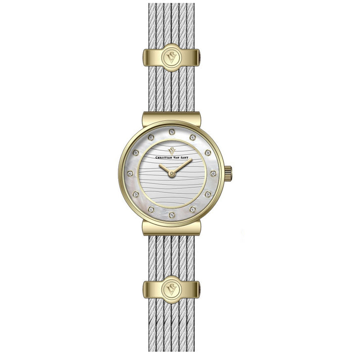 Christian Van Sant Women's Cavo Silver Dial Watch - CV1296