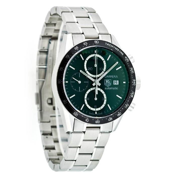 Tag Heuer Men's Carrera Black Dial Watch - CV2010.BA0786
