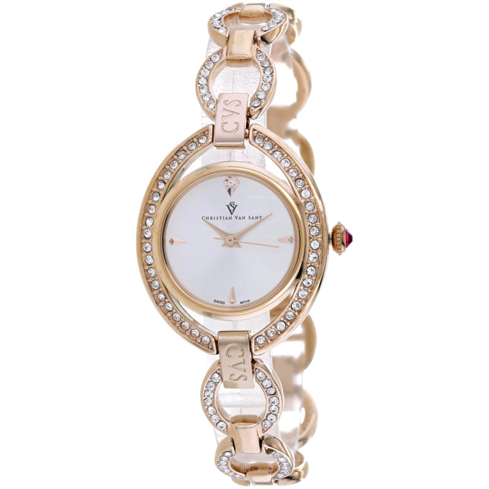 Christian Van Sant Women's Stella White Dial Watch - CV2933
